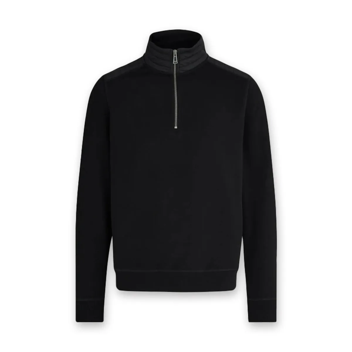 Belstaff Jaxon Quarter Zip Black - Buy Now