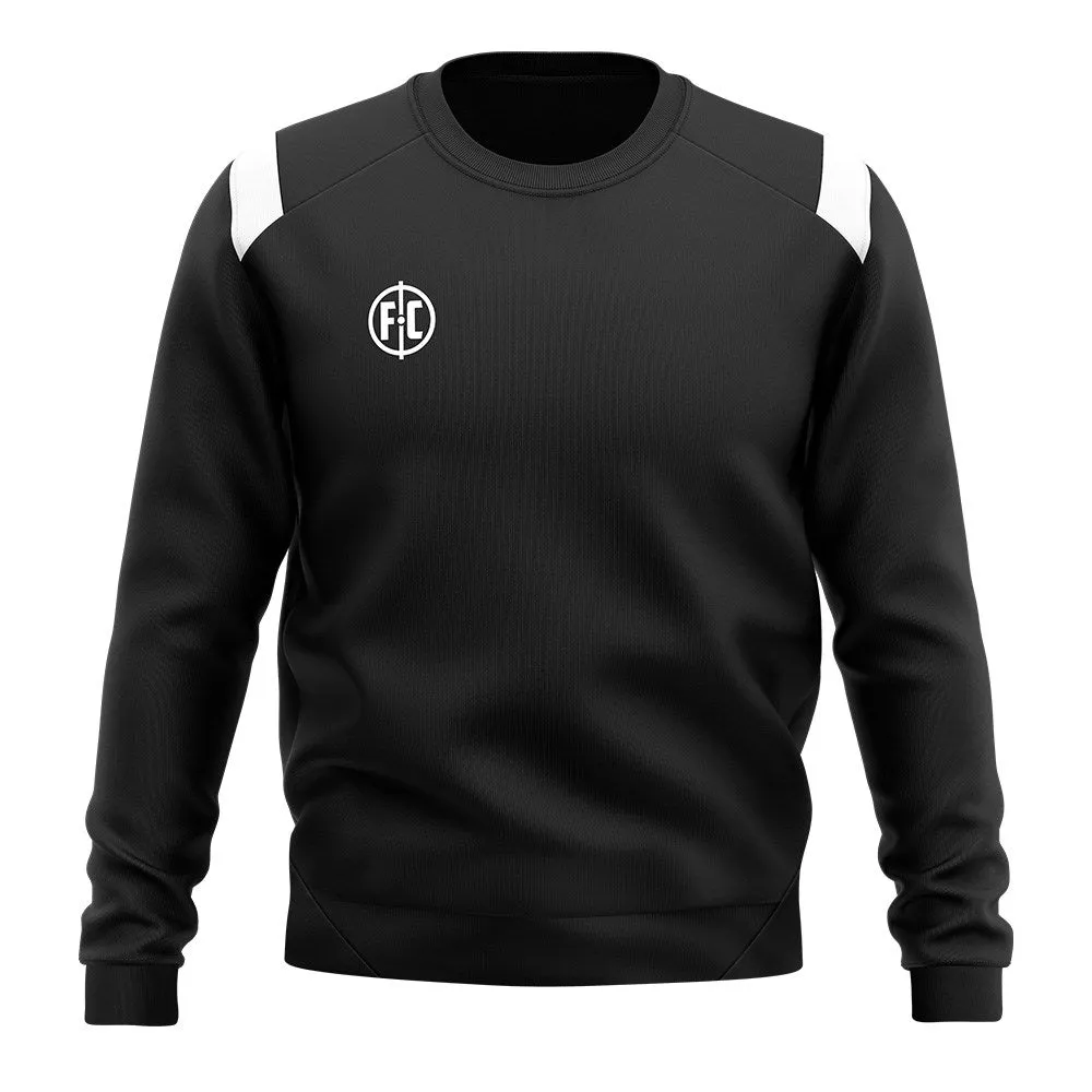 Black and White FC Contrast Sweatshirt