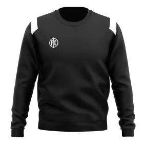 Black and White FC Contrast Sweatshirt