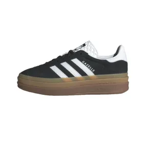 Black and White Women's Sneakers - Gazelle Bold Collection