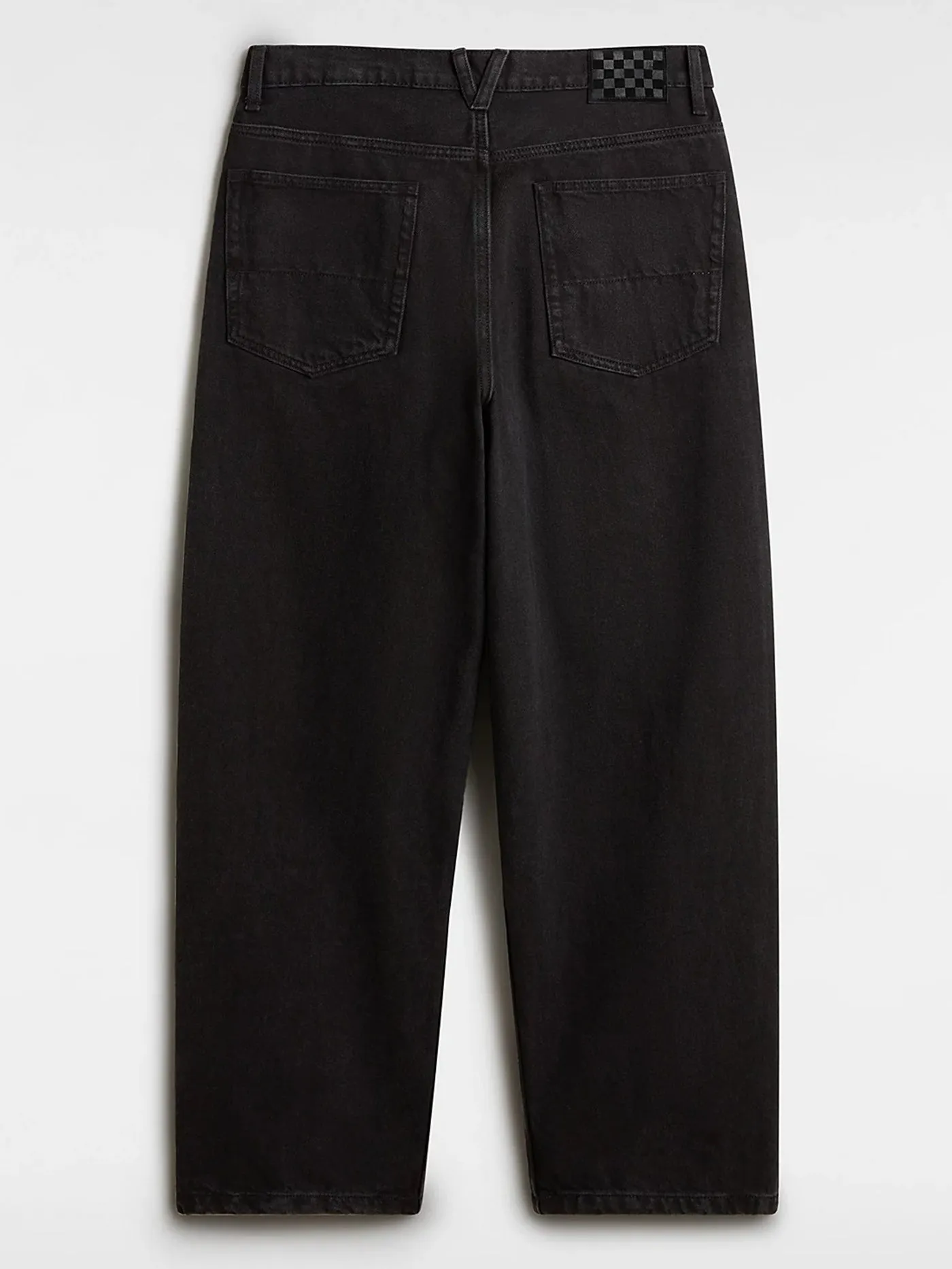 Black Baggy Jeans - Check-5 Style