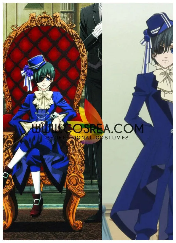 Black Butler Ciel Cosplay Costume | Buy Kuroshitsuji Butler Omnipotent Outfit