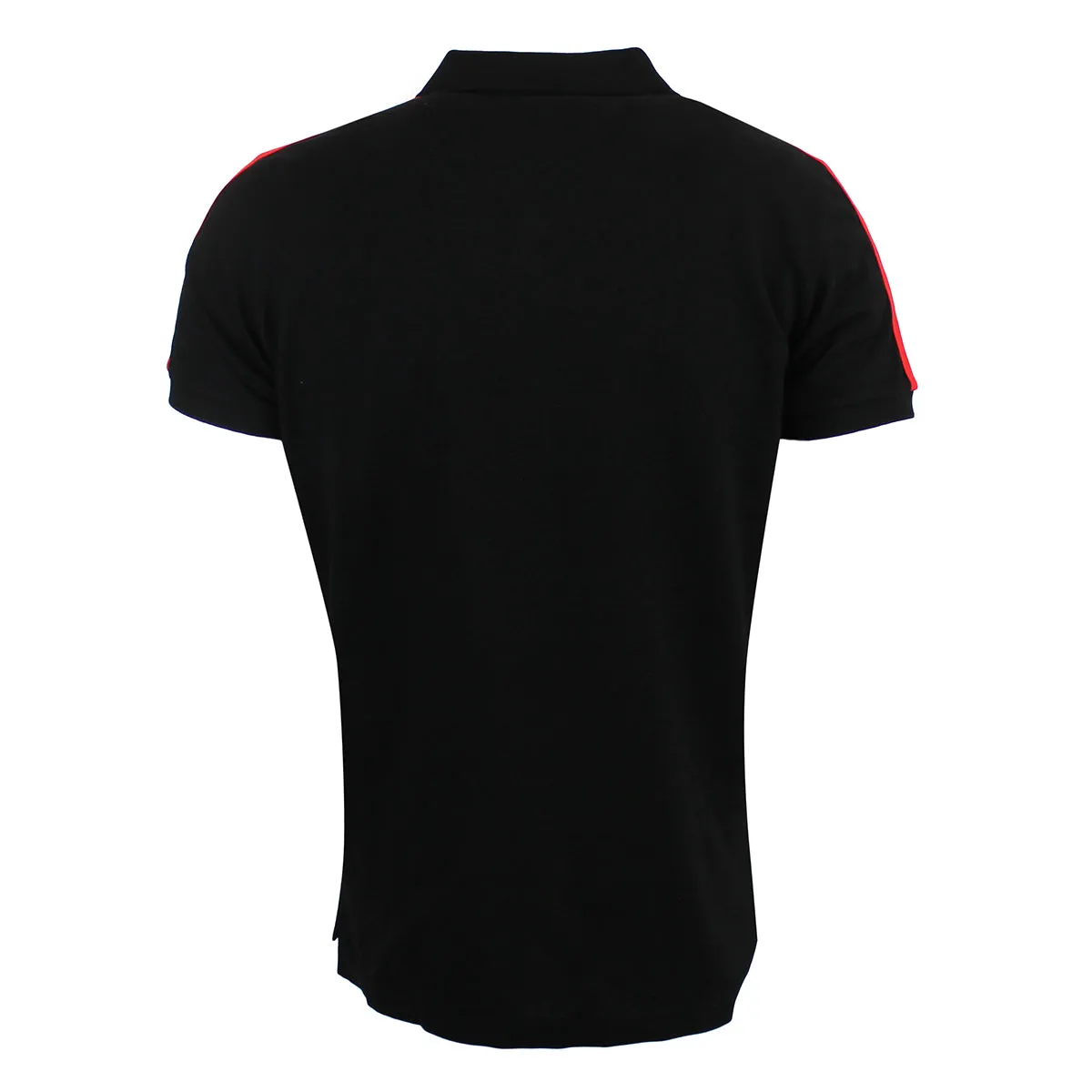 Black DSQUARED2 Leaf Tape Polo Shirt