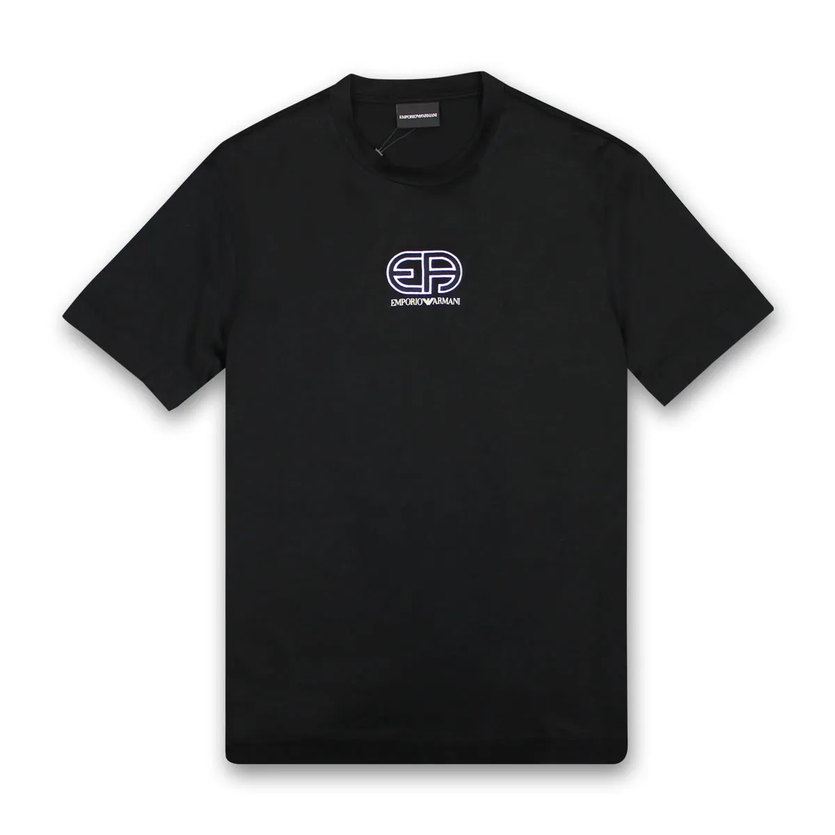 Black Emporio Armani R-EAcreate Logo T-Shirt - Buy Online