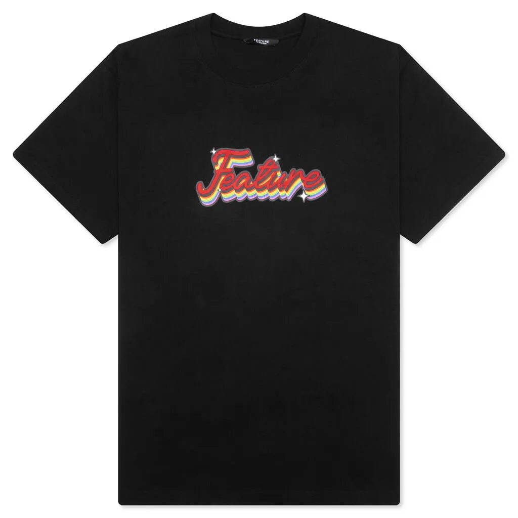 Black Shining Colors Tee