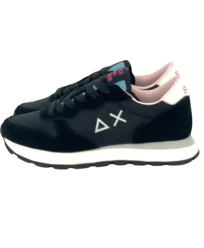 Black women's sneakers Z43201 Ally Solid Nylon.