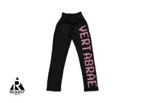 Black/Purple Sweatpants - Vertebrae Edition