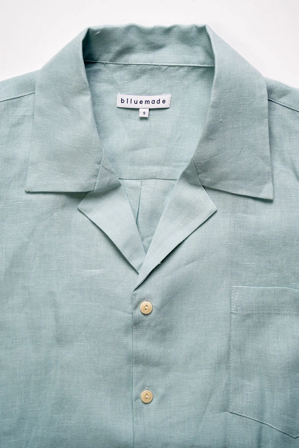 Blluemade Light Blue Belgian Linen Shirt