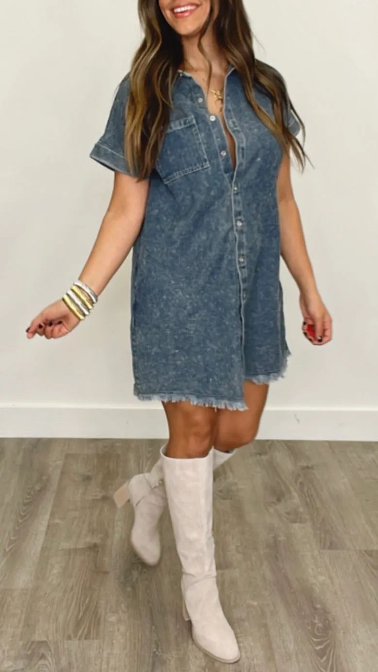 Blue Ivy Denim Dress