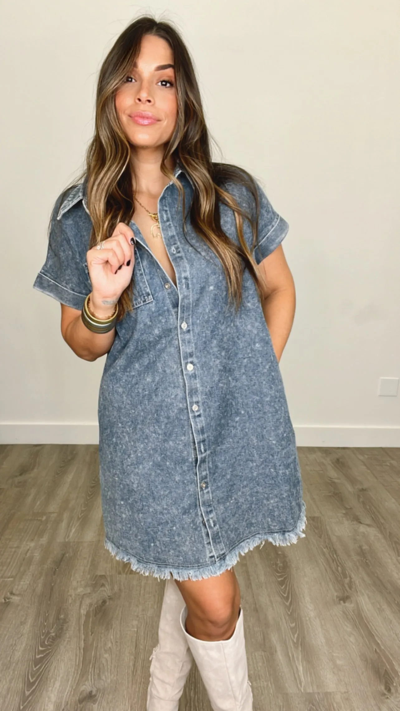 Blue Ivy Denim Dress