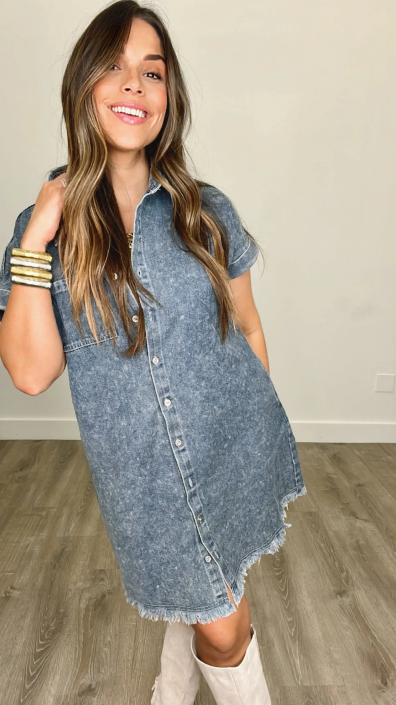 Blue Ivy Denim Dress