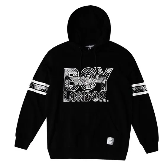 BOY LONDON | Cotton Fringes Oversized Logo | Unisex Street Style