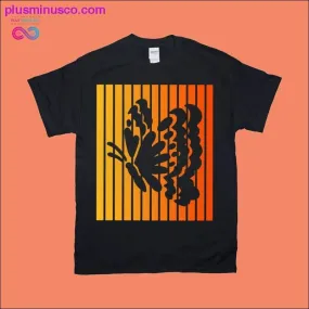 Butterfly Retro Sunset T-Shirts