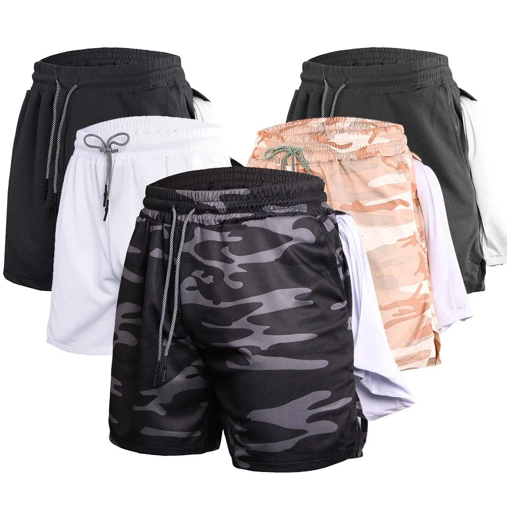 Camo Quick Dry Gym Shorts