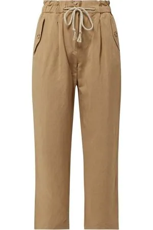 Caramel Linen Trousers