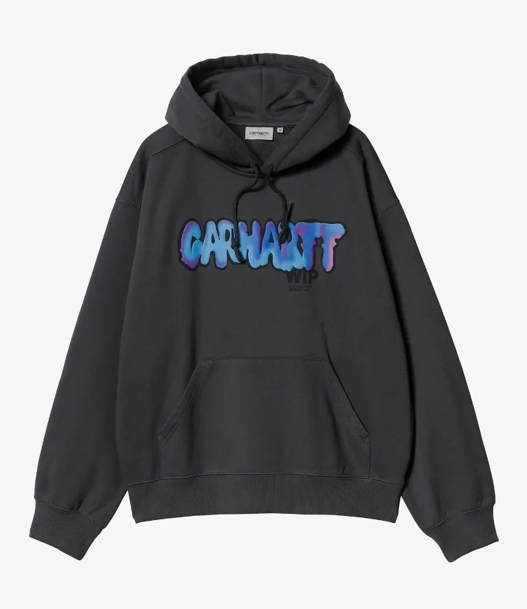 Carhartt Street Style Long Sleeves Logo Hoodies