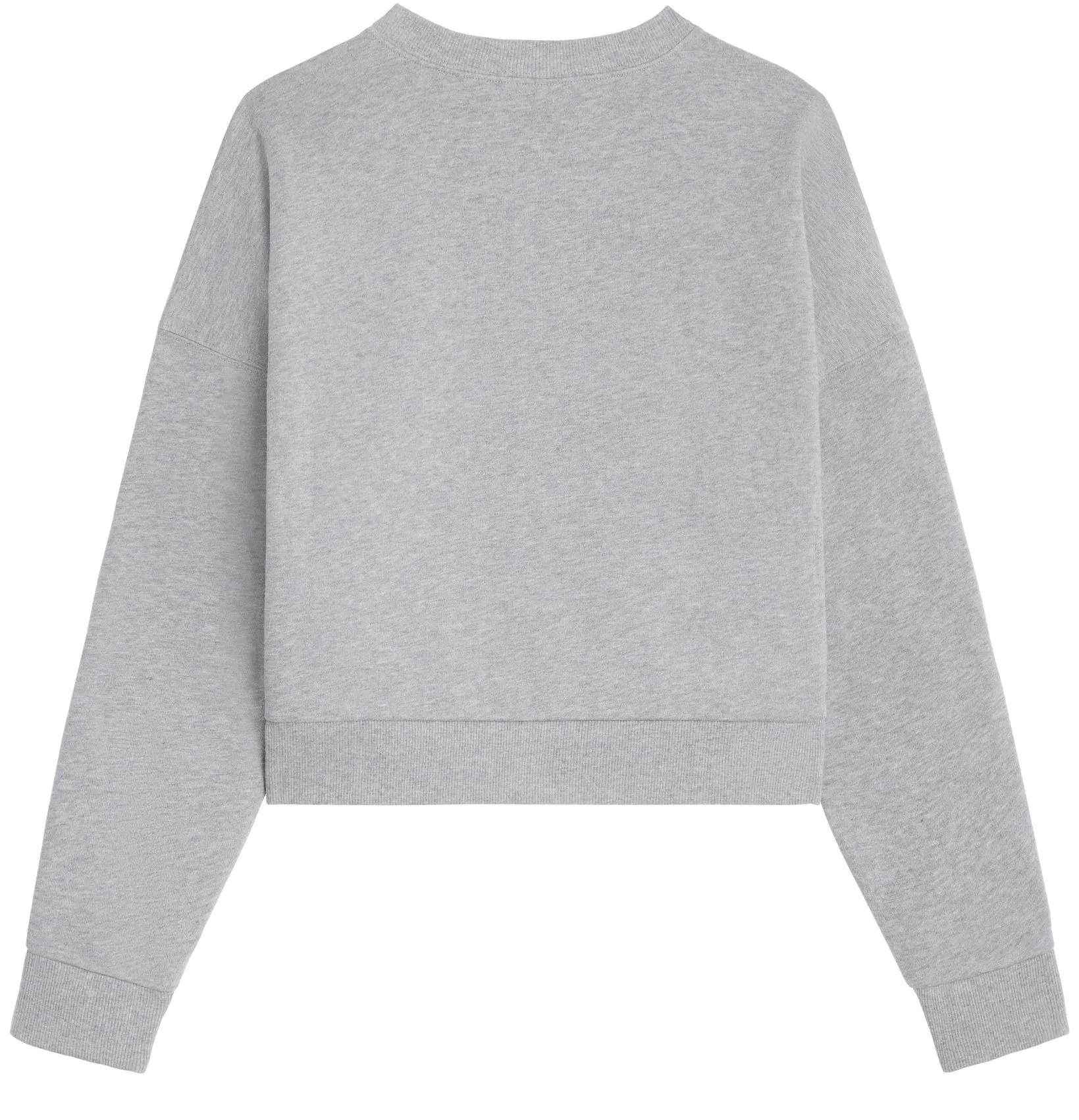 Celine Crew Neck Long Sleeves Cotton Logo - Street Style