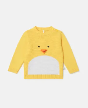 Chick Embroidered Sweater