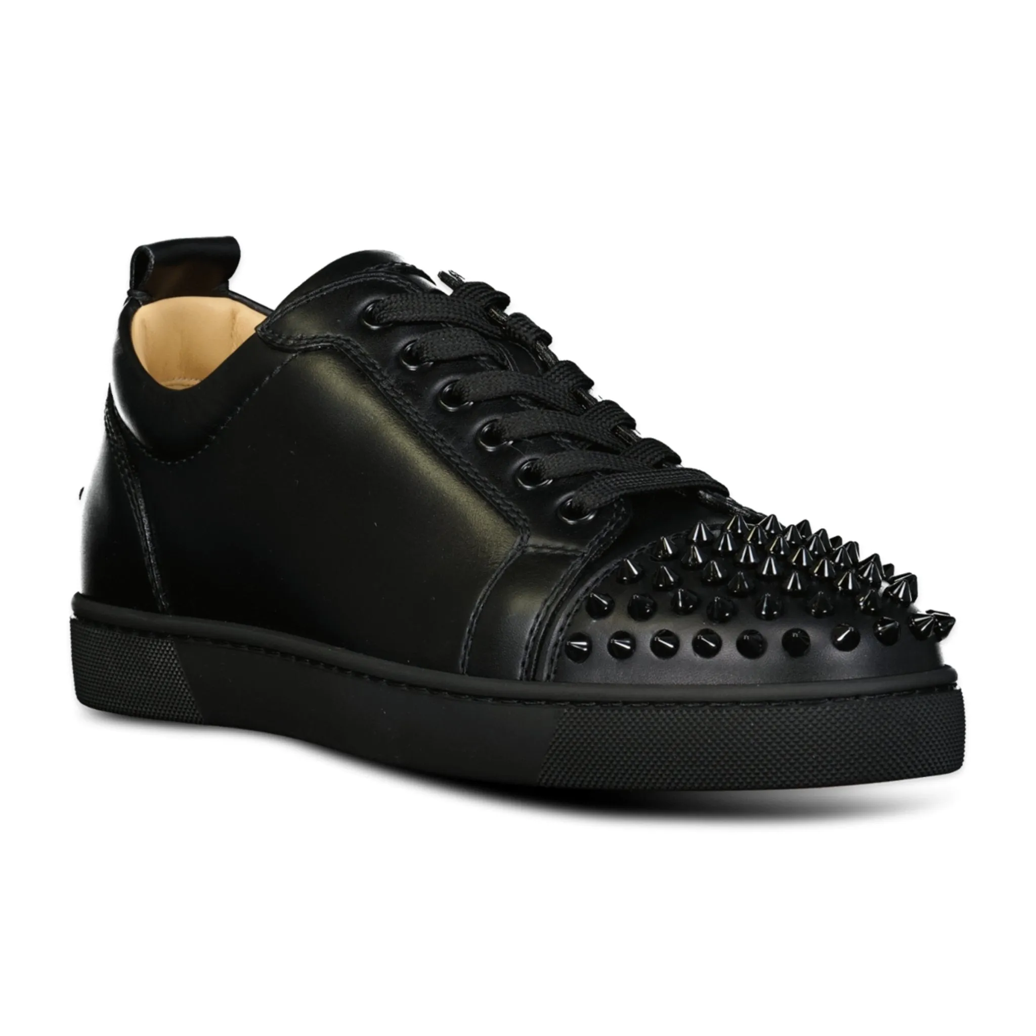 Christian Louboutin Junior Spikes Sneakers Black