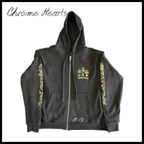 CHROME HEARTS Unisex Hoodies - Street Style