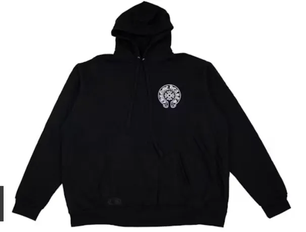 CHROME HEARTS Unisex Street Style Logo Hoodies