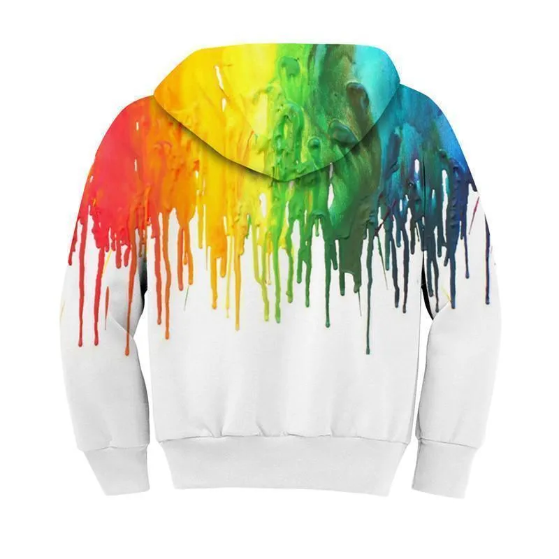 Colorful 3D Kids Hoodies in Unisex Styles