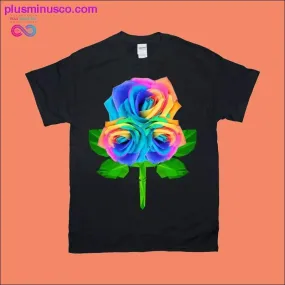 Colorful Floral Casual O-Neck T-Shirts