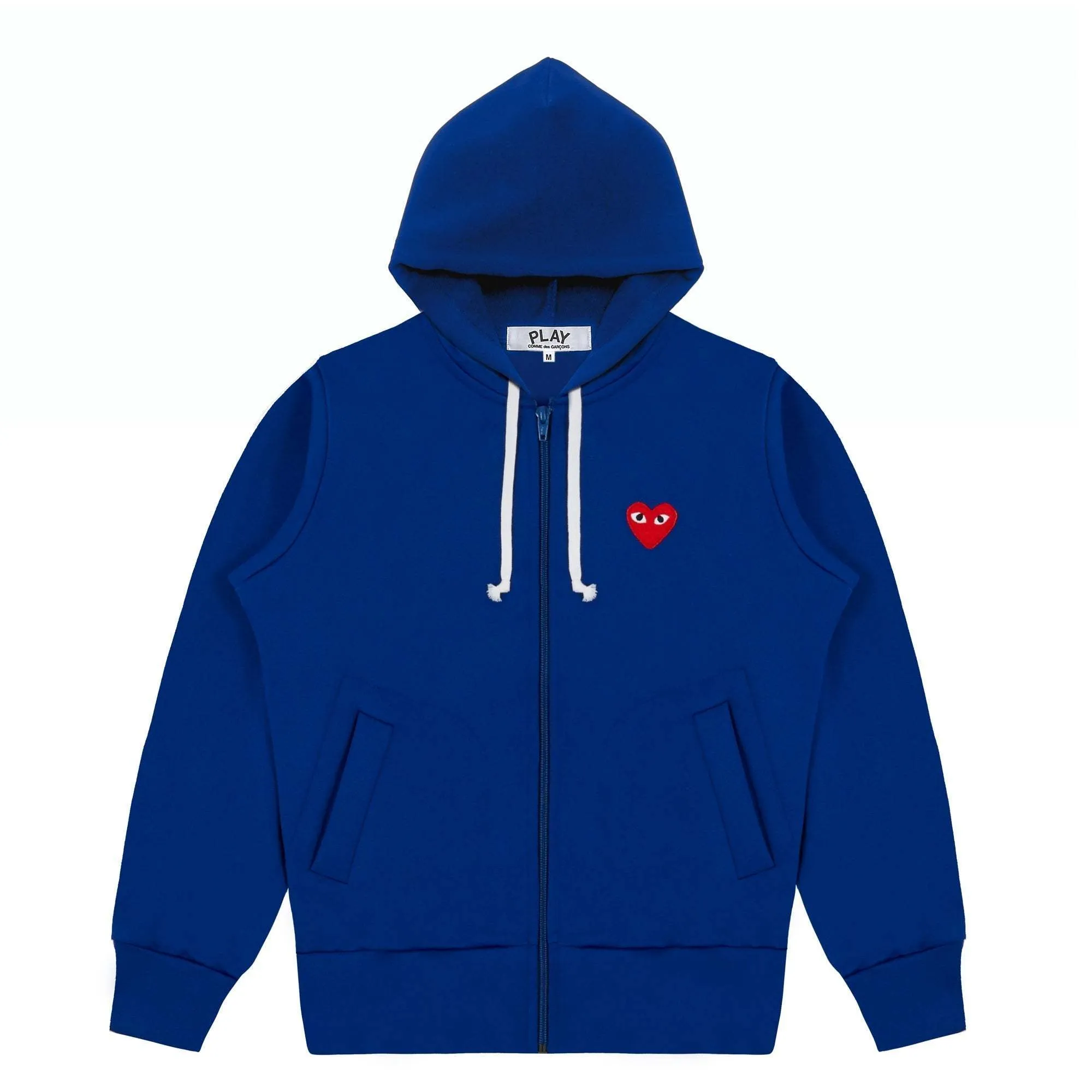 COMME des GARCONS Heart Logo Hoodies & Sweatshirts - Long Sleeves Cotton