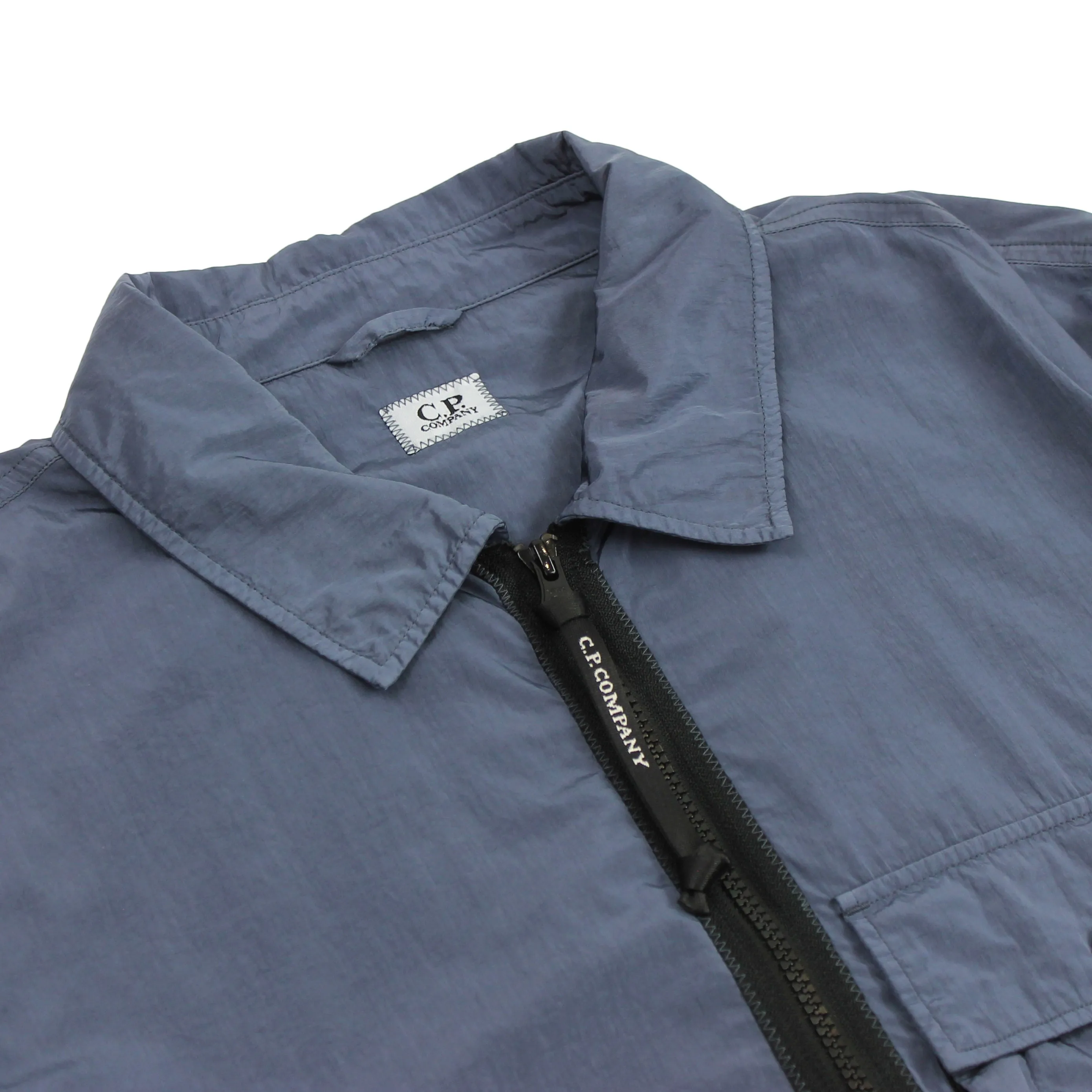 C.P Company - Blue Steel Chrome Overshirt