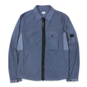 C.P Company - Blue Steel Chrome Overshirt