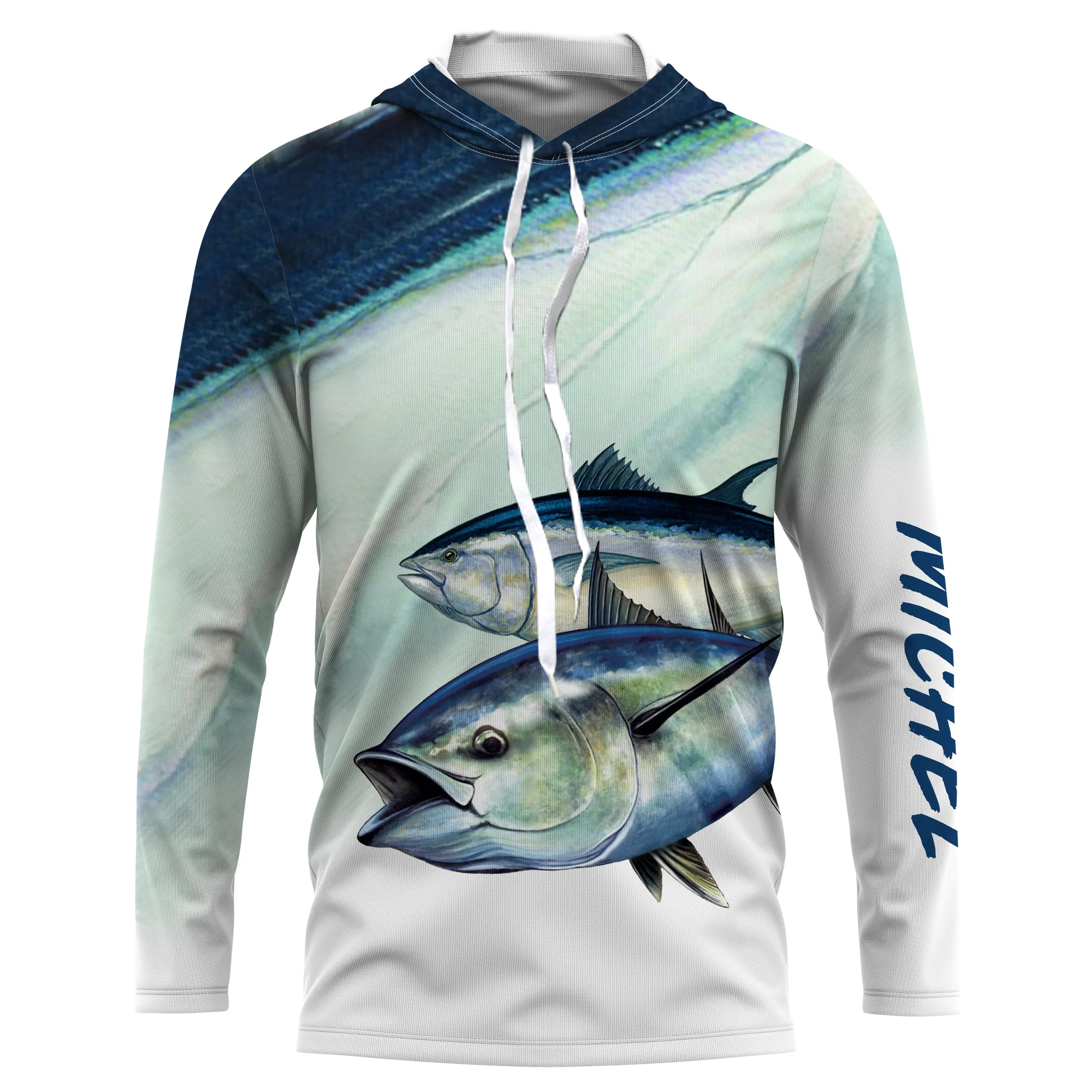 Custom Fishing T-shirt with UV Protection - CT11082225