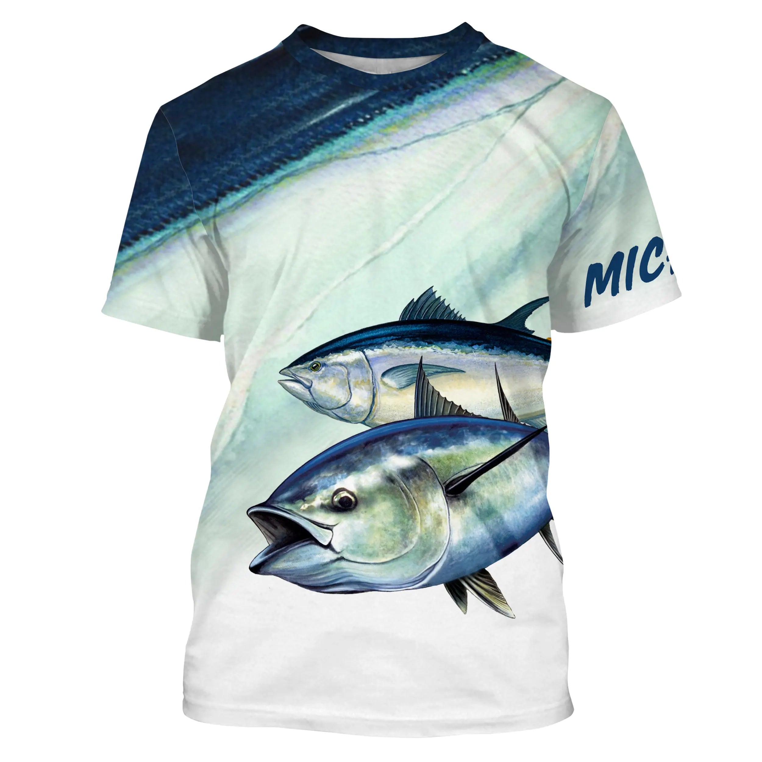 Custom Fishing T-shirt with UV Protection - CT11082225