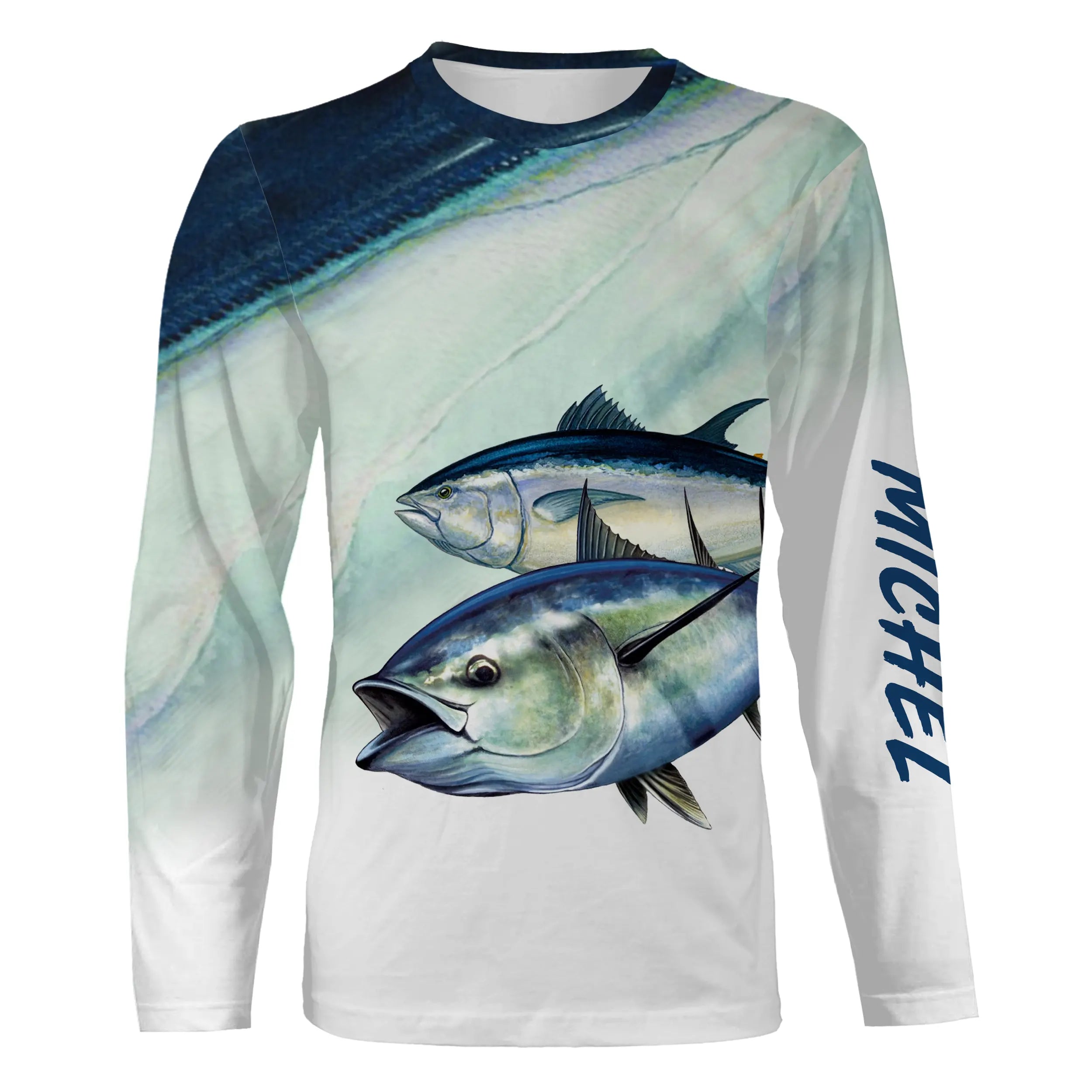 Custom Fishing T-shirt with UV Protection - CT11082225