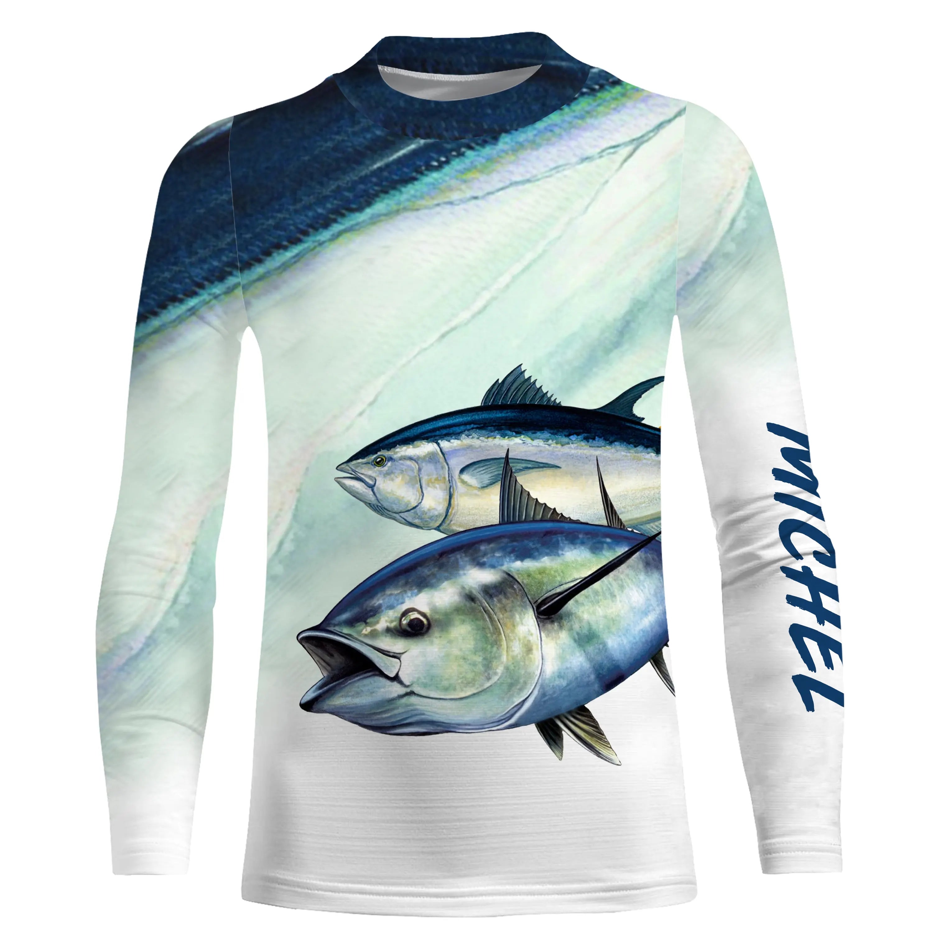 Custom Fishing T-shirt with UV Protection - CT11082225