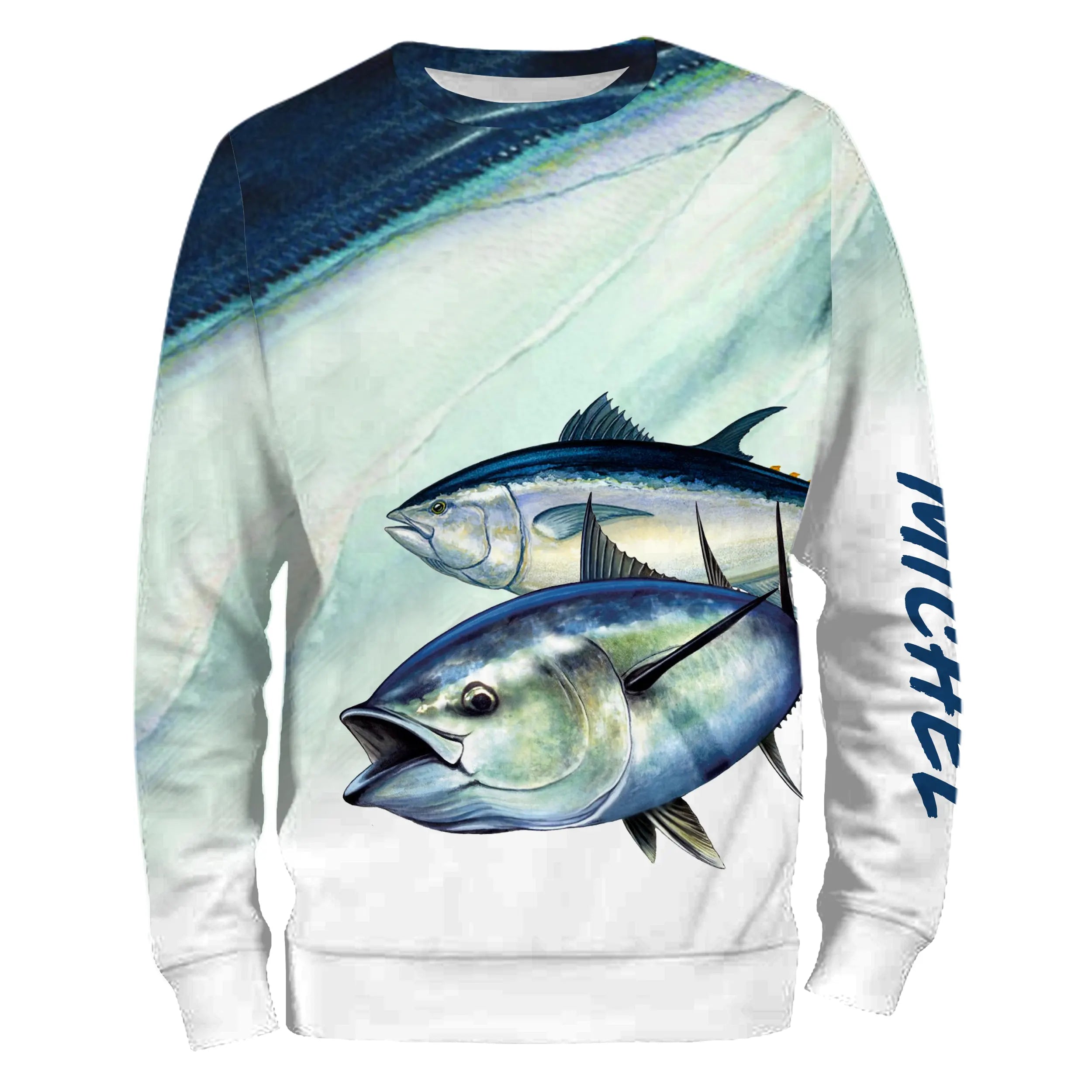 Custom Fishing T-shirt with UV Protection - CT11082225