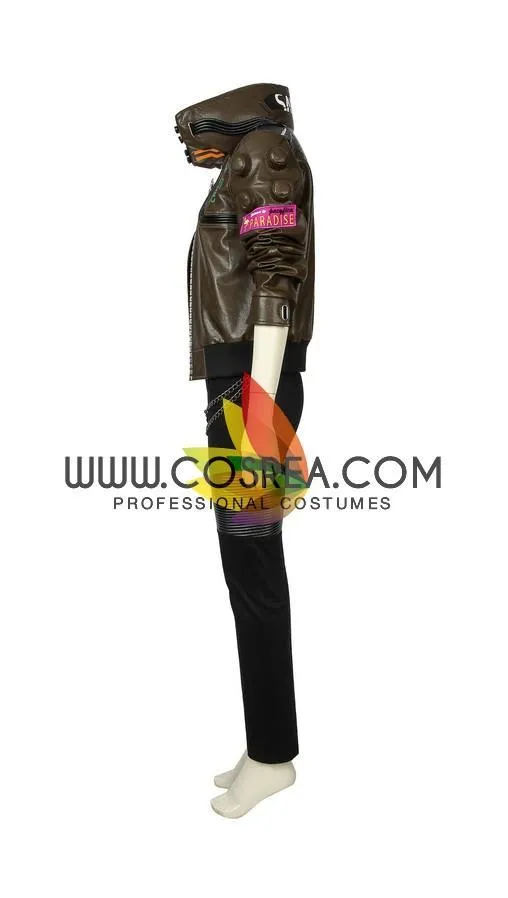 Cyberpunk 2077 Women's PU Leather Cosplay Costume - Buy Now!