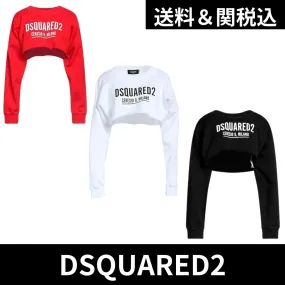 D Squared2 Long Sleeve Hoodies & Sweatshirts with Street Style Logo