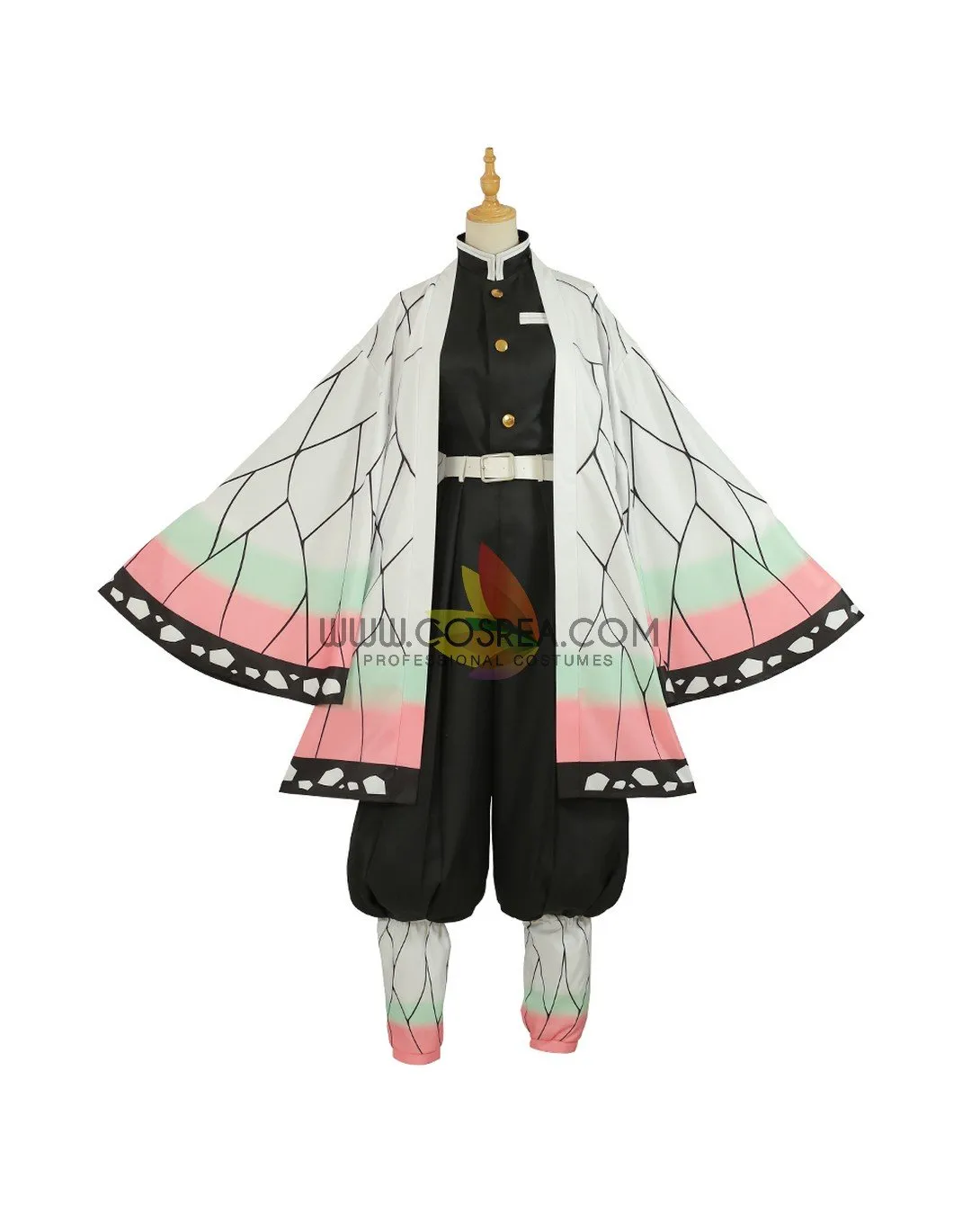 Demon Slayer Shinobu Kocho Insect Hashira Costume for Cosplay