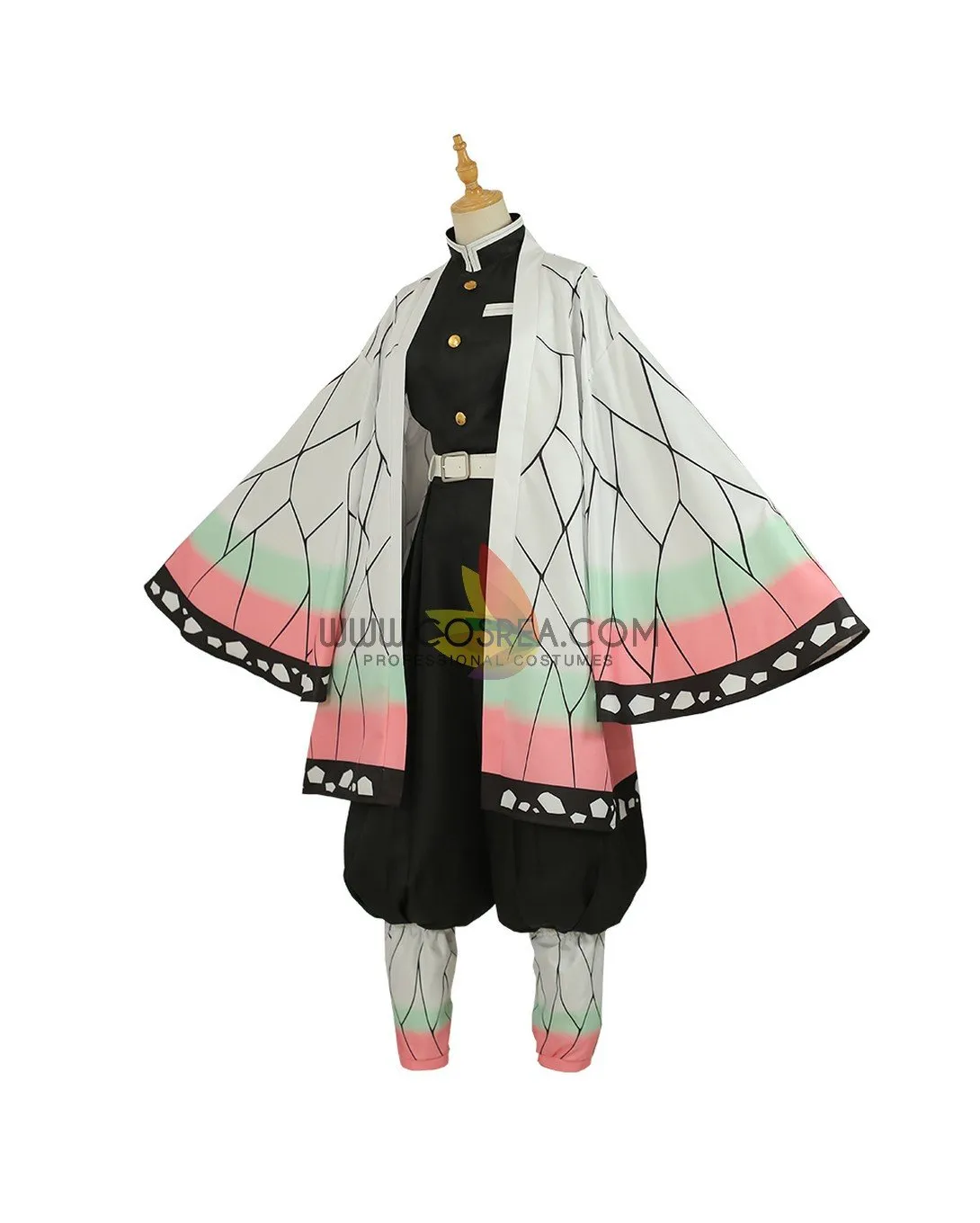 Demon Slayer Shinobu Kocho Insect Hashira Costume for Cosplay