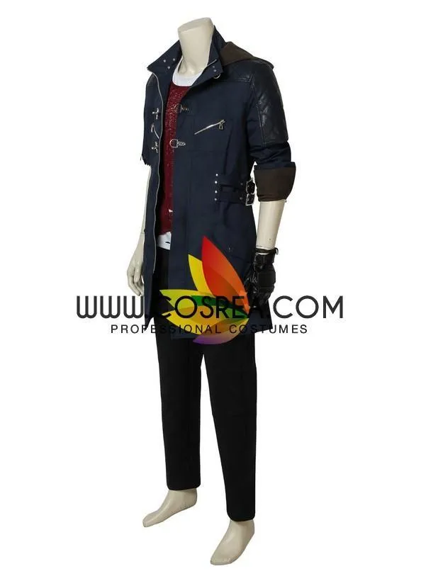 Devil May Cry 5 Nero Dark Navy Cosplay Outfit