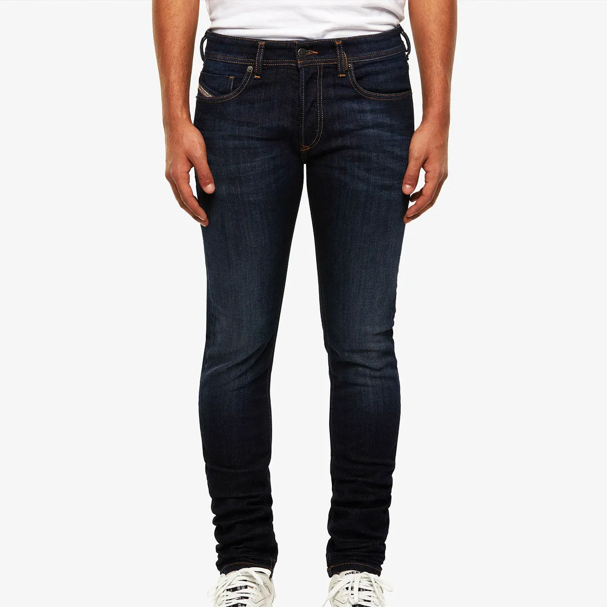 Diesel Navy Skinny Jeans Sleenker-X 009EY - Get the best price