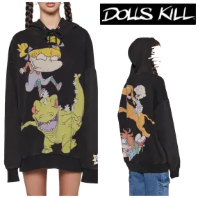 Dolls Kill | Oversized Unisex Street Style Clothing made from Blended Fabrics