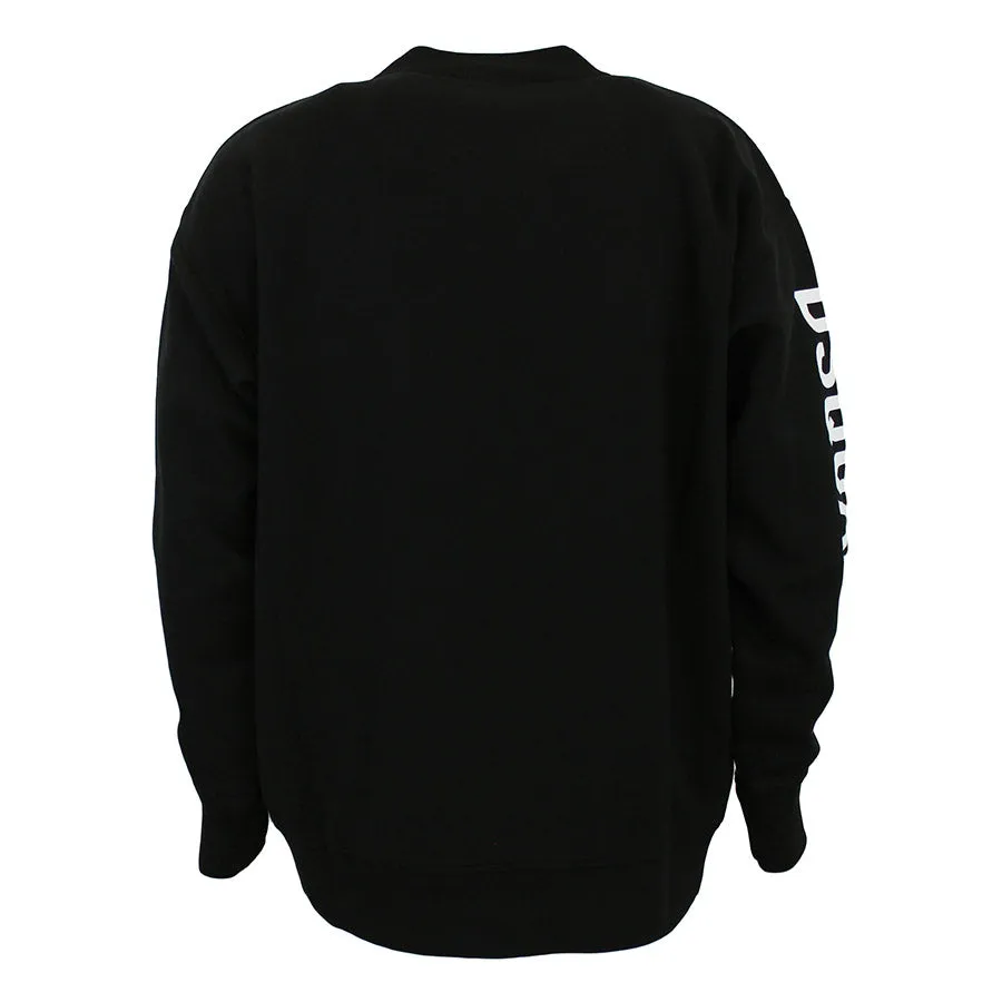 DSQUARED2 Oversized Black Leaf Sweatshirt