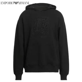 Emporio Armani hoodies with long sleeves and logo - Street style