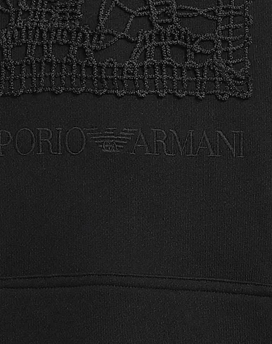 Emporio Armani hoodies with long sleeves and logo - Street style