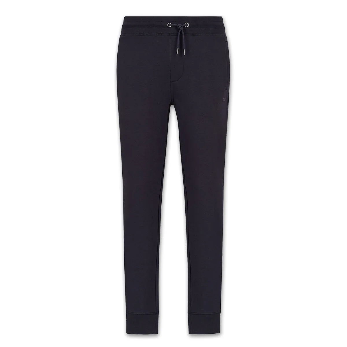 Emporio Armani Navy Fleece Drawstring Joggers