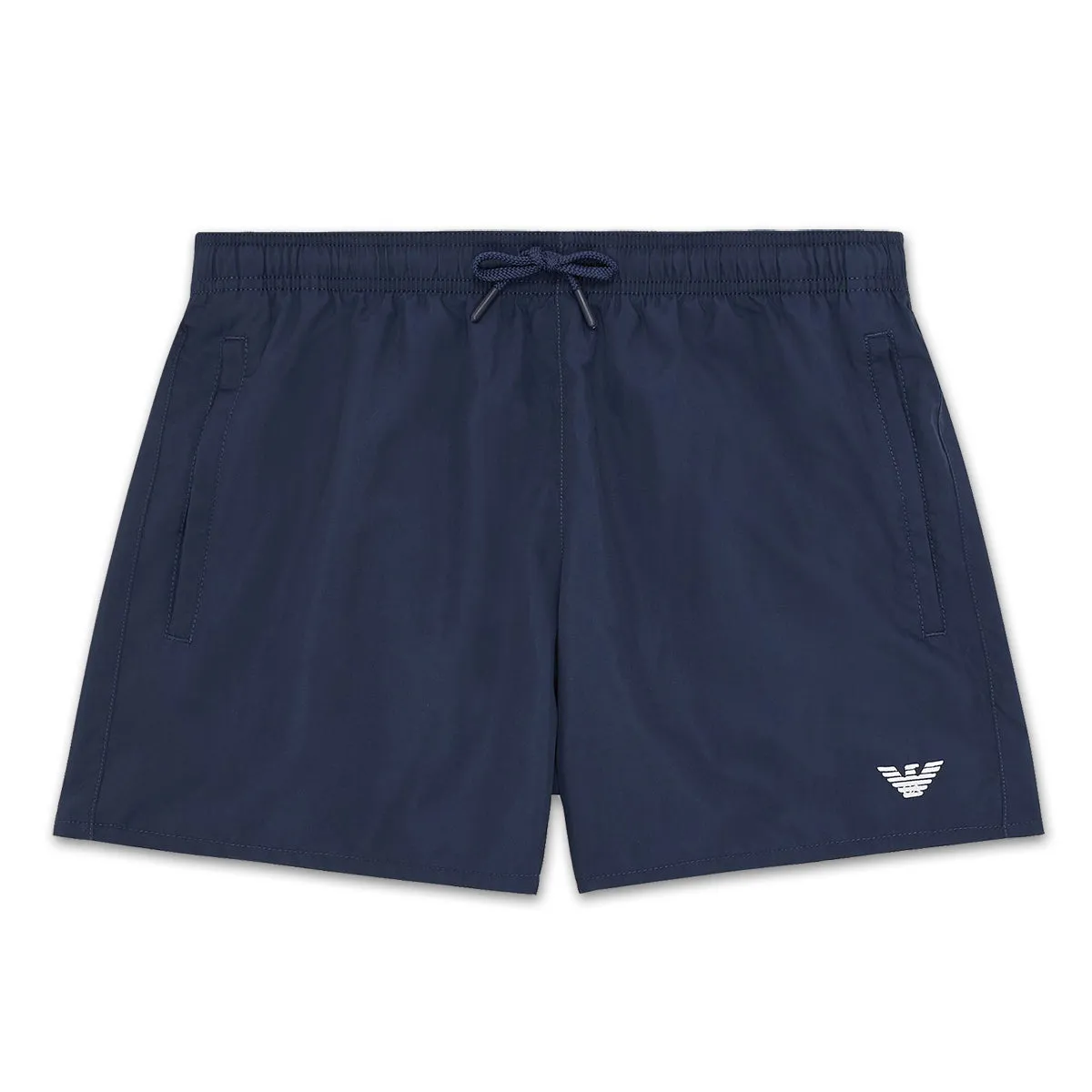 Emporio Armani - Navy Swim Shorts with Eagle Logo