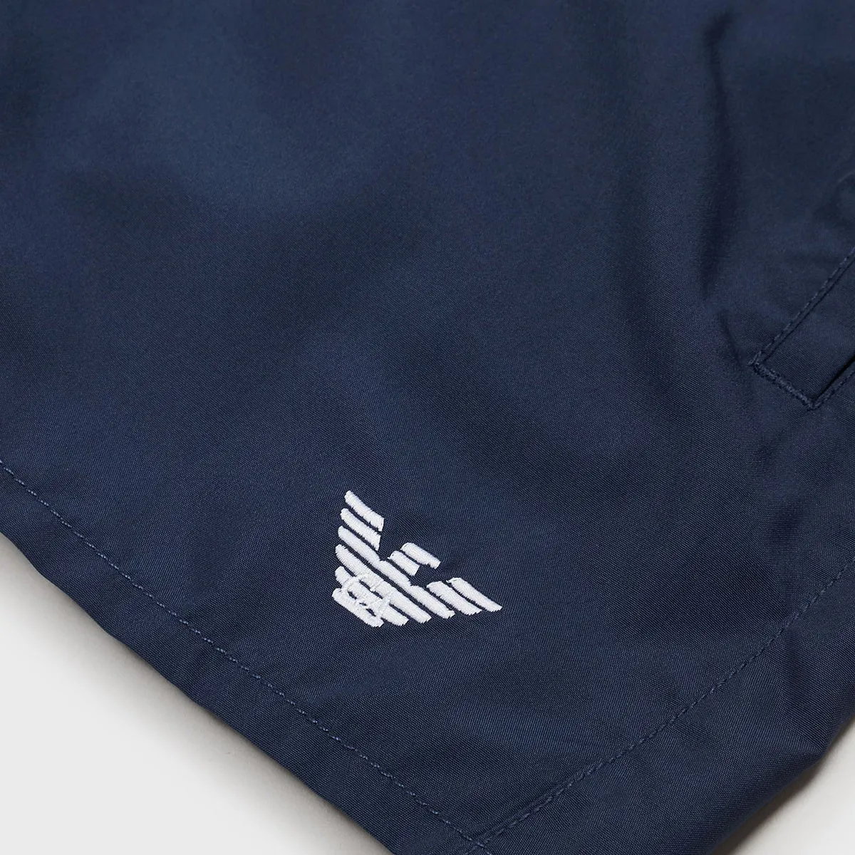 Emporio Armani - Navy Swim Shorts with Eagle Logo