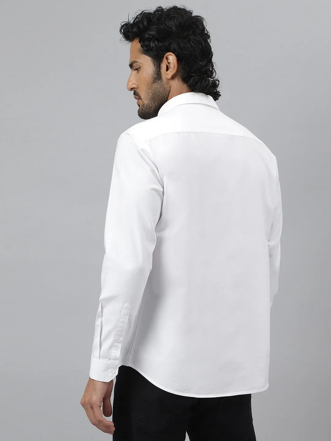 Essential Oxford White Shirt Replay Button down