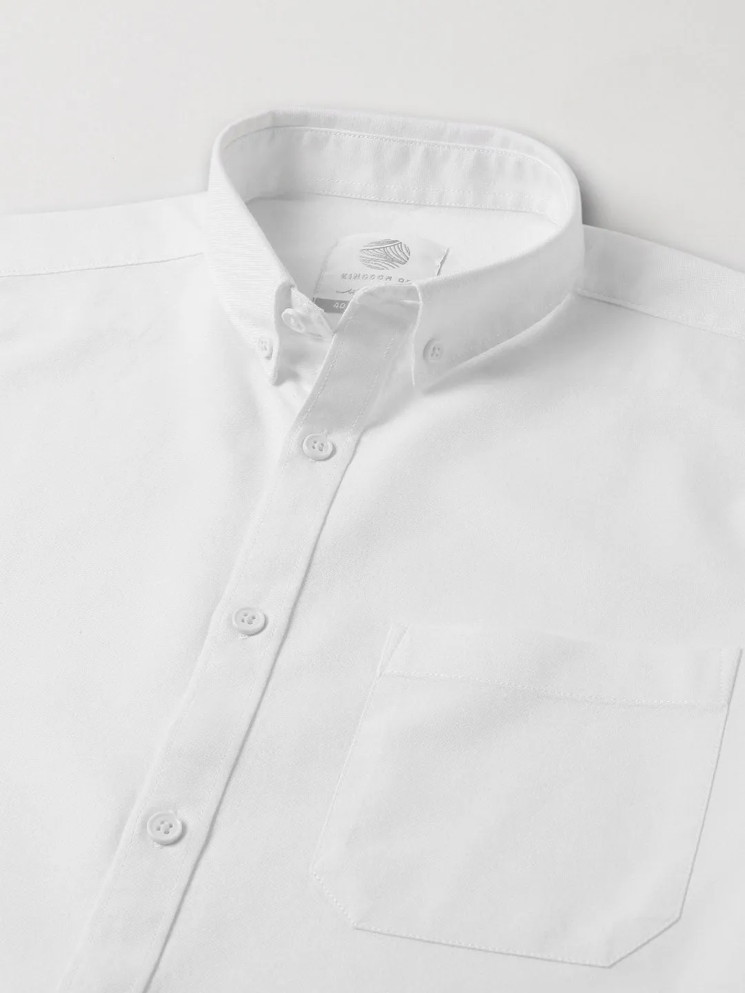 Essential Oxford White Shirt Replay Button down